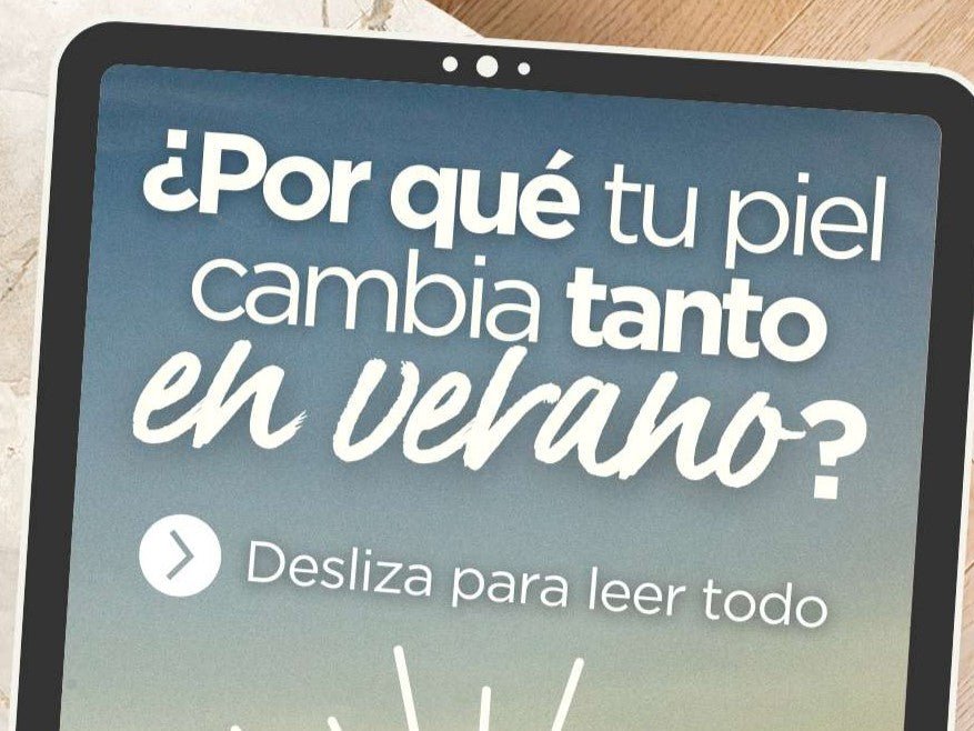 ¿Por qué tu piel cambia tanto en verano (y cómo anticiparte antes de que se queje)? - drorganic.es