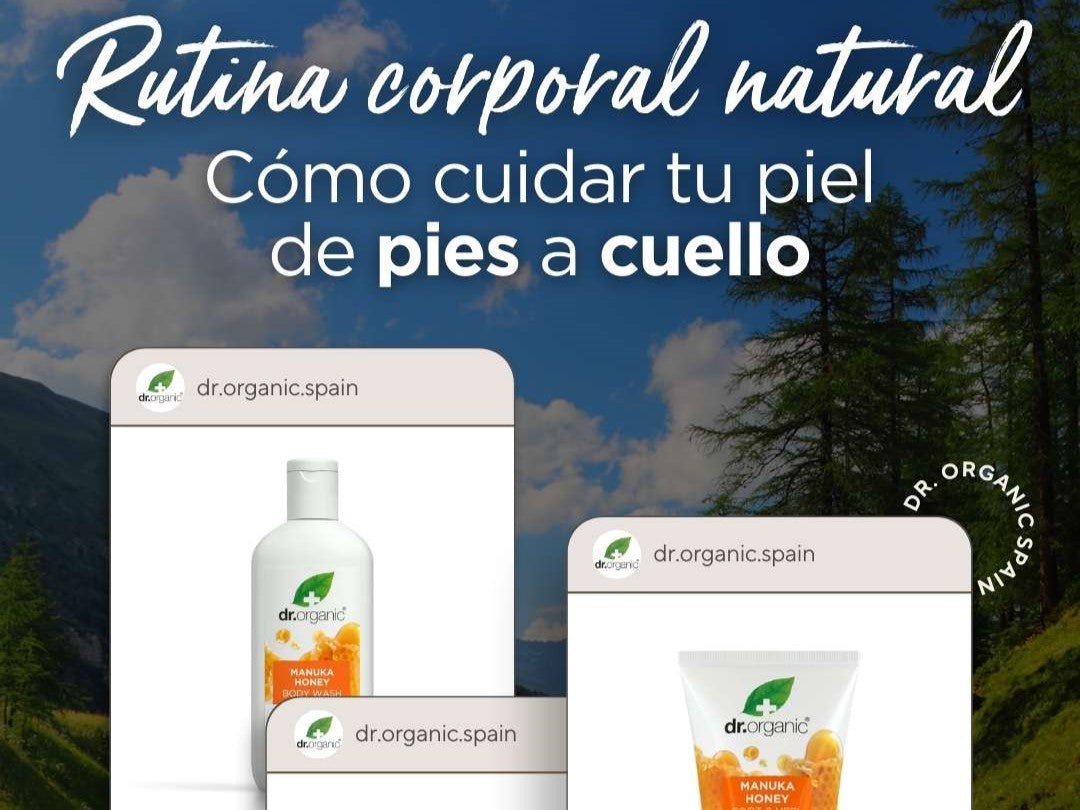 Rutina corporal natural: cómo cuidar tu piel de pies a cuello - drorganic.es