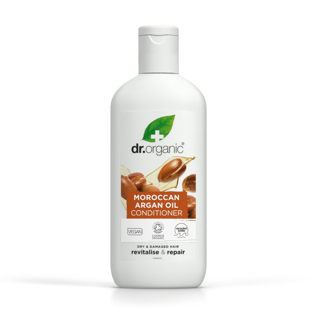 Acondicionador Aceite de Argán Marroquí para cabello seco o dañado 265ml - drorganic.es