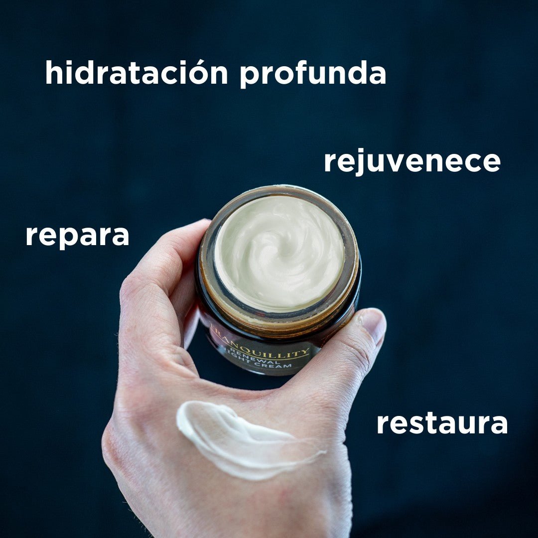 Crema de noche Evoke Tranquility - Nutrición y reparación 50ml - drorganic.es