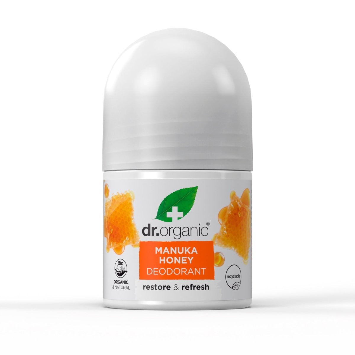 Desodorante de Miel de Manuka para piel seca o sensible 50ml - drorganic.es