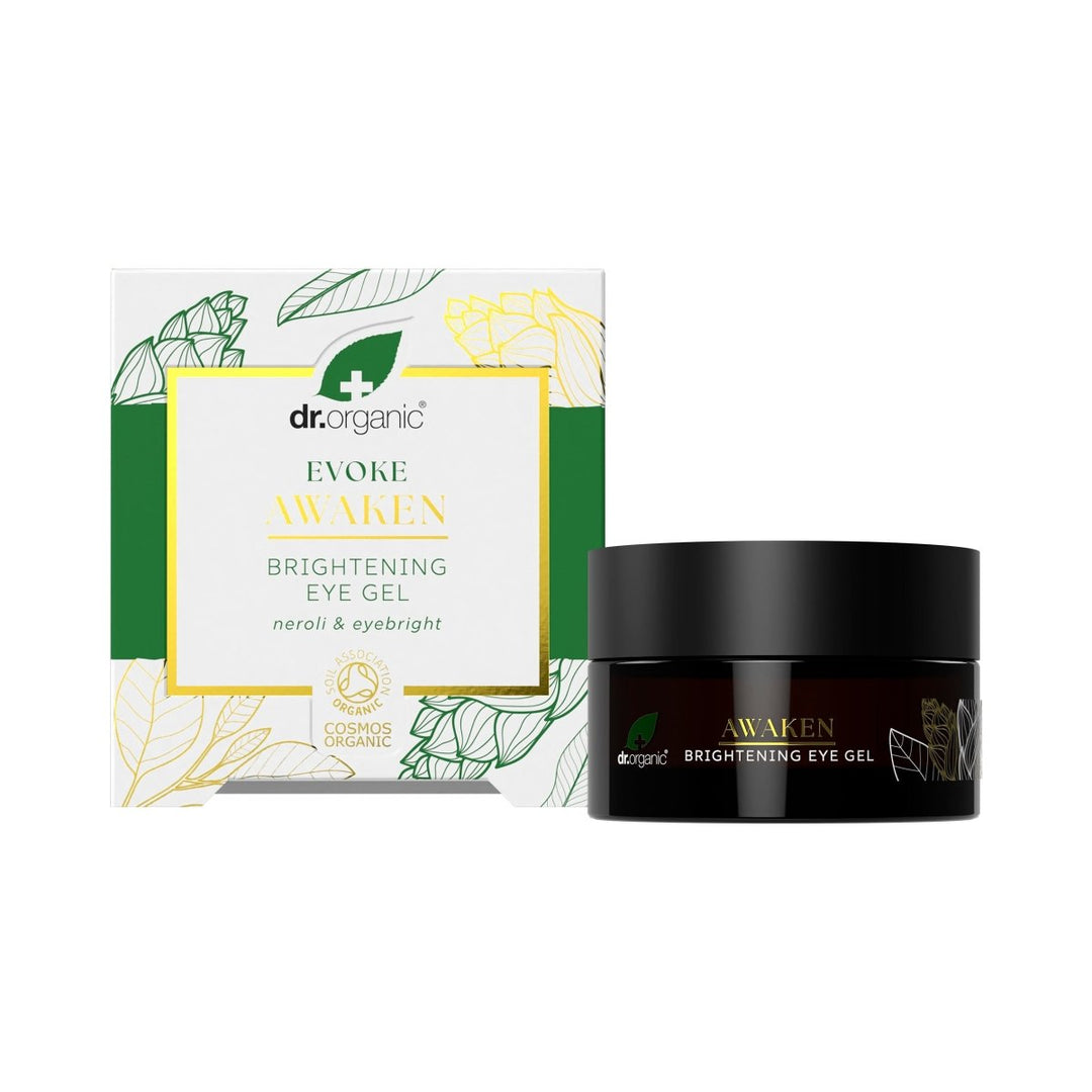 Gel contorno de ojos iluminador Evoke Awaken 10ml - drorganic.es