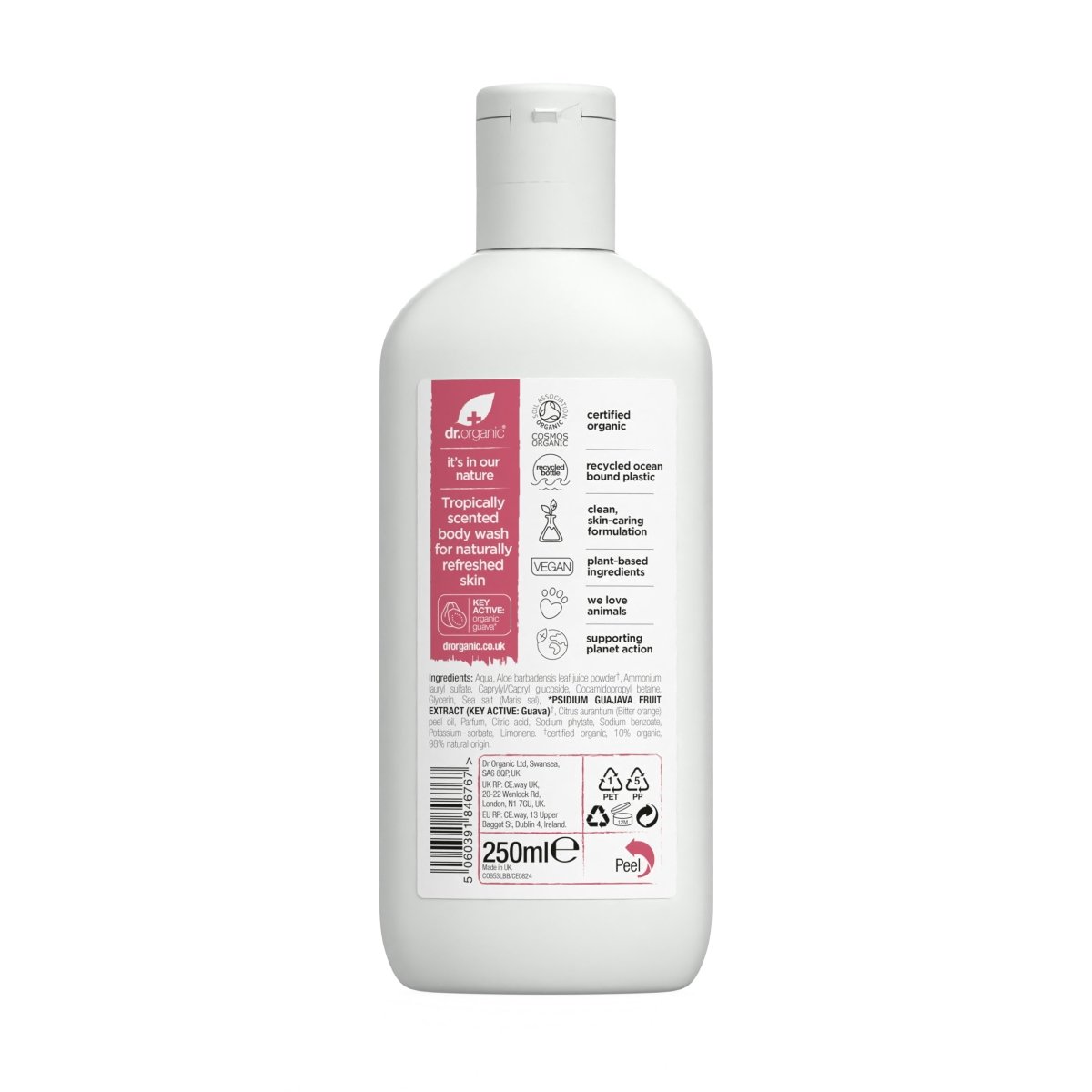 Gel de ducha Vitamina C 250ml - drorganic.es