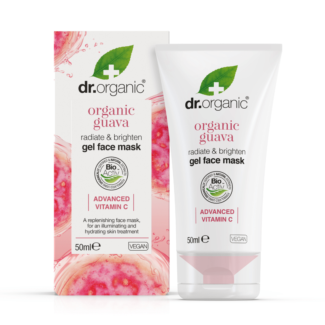 Mascarilla facial Vitamina C para piel cansada o apagada 125ml - drorganic.es