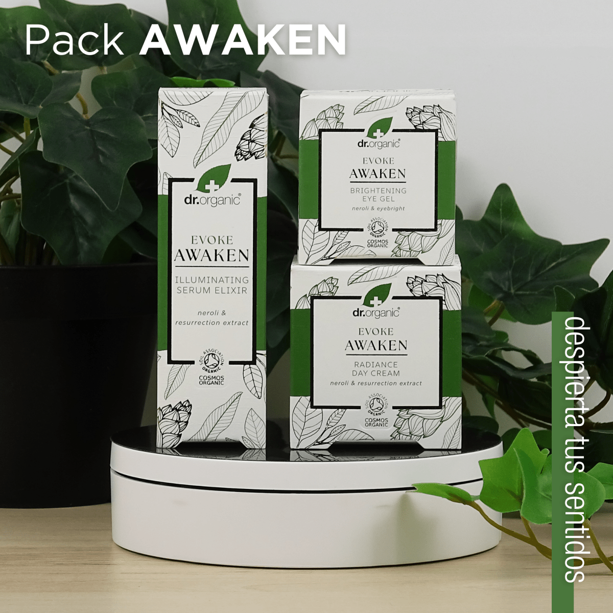 Pack Cuidado Facial "Awaken" (Ritual Matutino) - drorganic.es