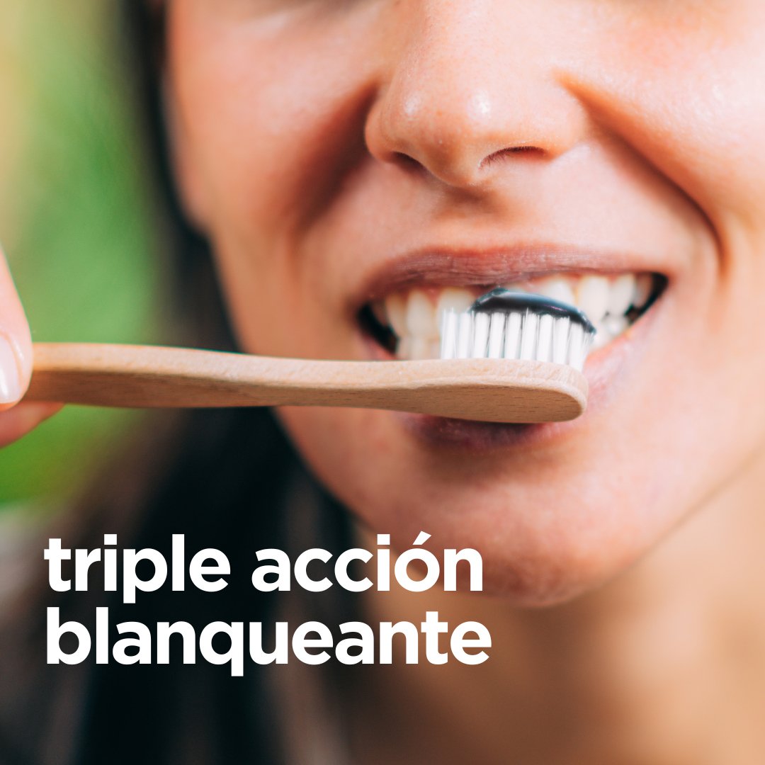 Pasta de dientes blanqueante de Carbón 100ml - drorganic.es