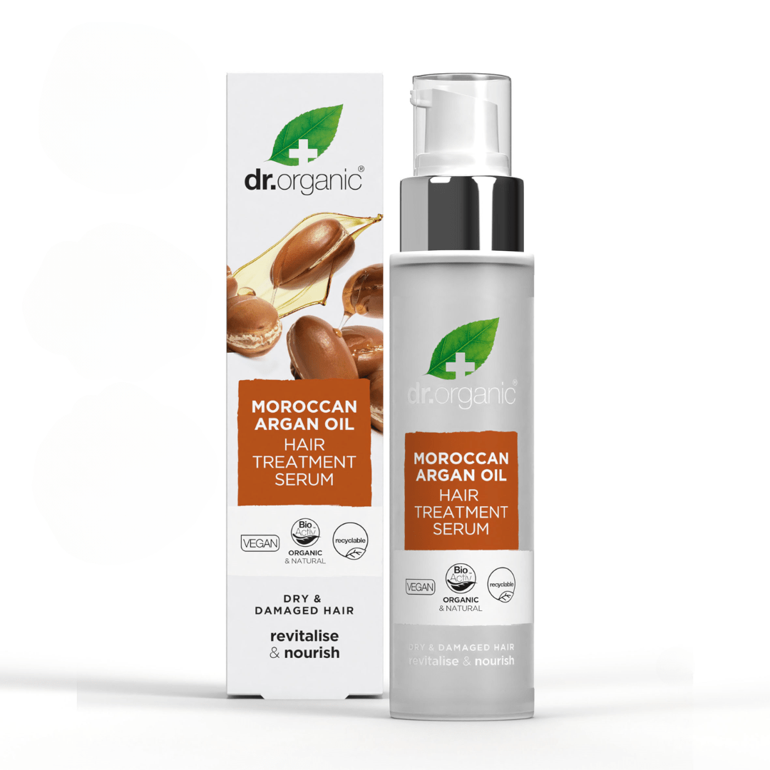 Sérum tratamiento capilar Aceite de Argán Marroquí para cabello seco o dañado 100ml - drorganic.es