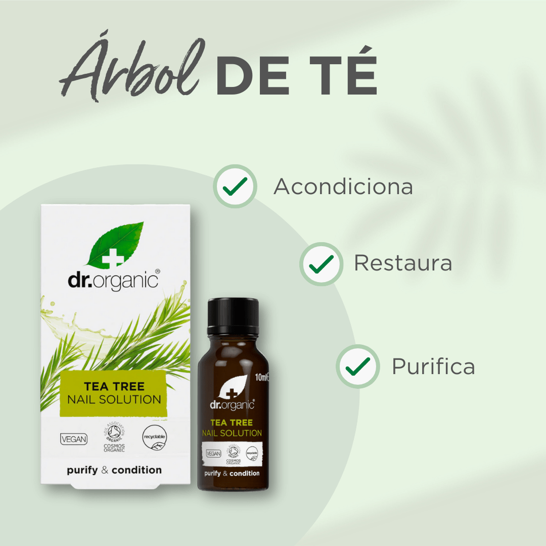 Solución para uñas Árbol de Té 10ml - drorganic.es