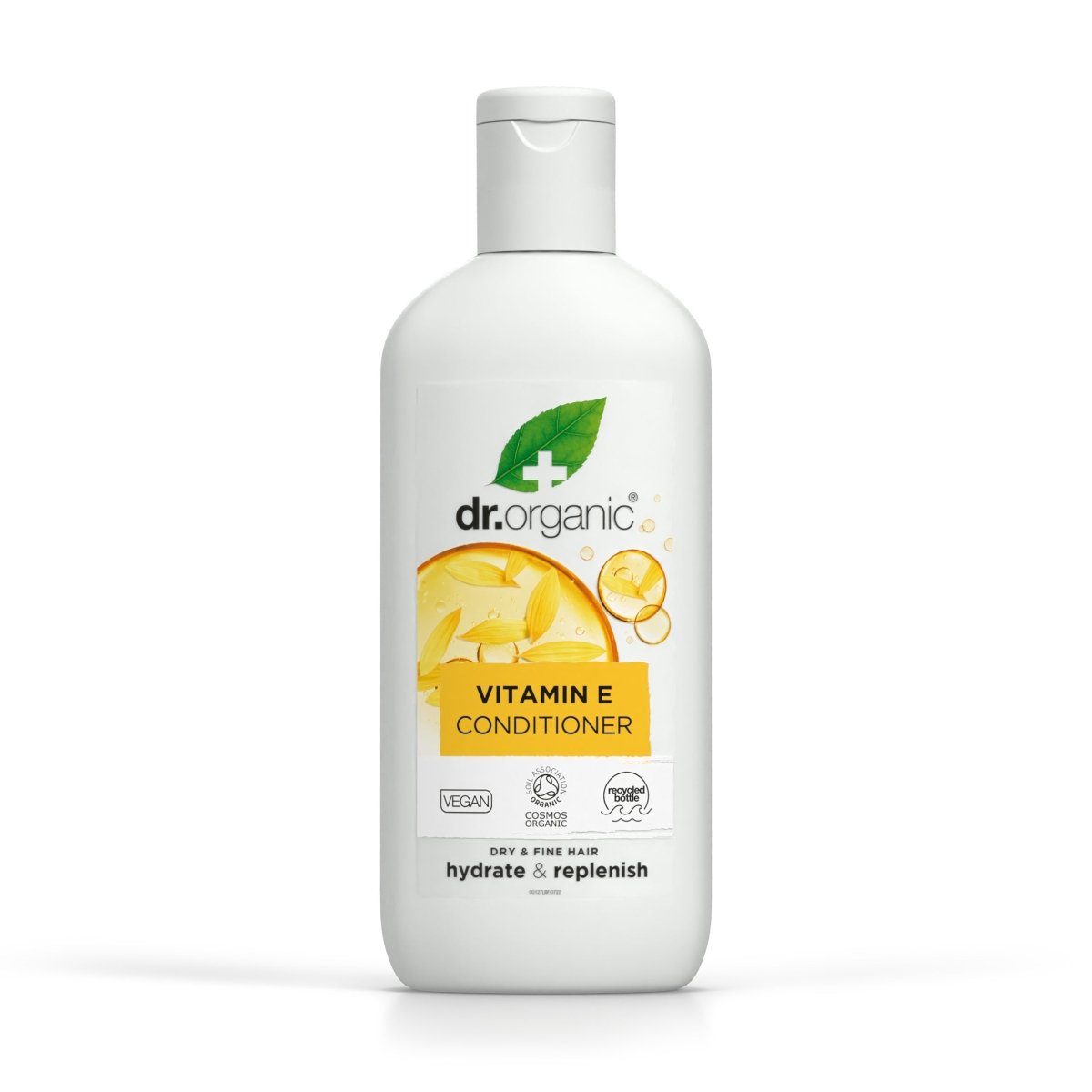 Acondicionador de Vitamina E para cabello fino 265ml - drorganic.es