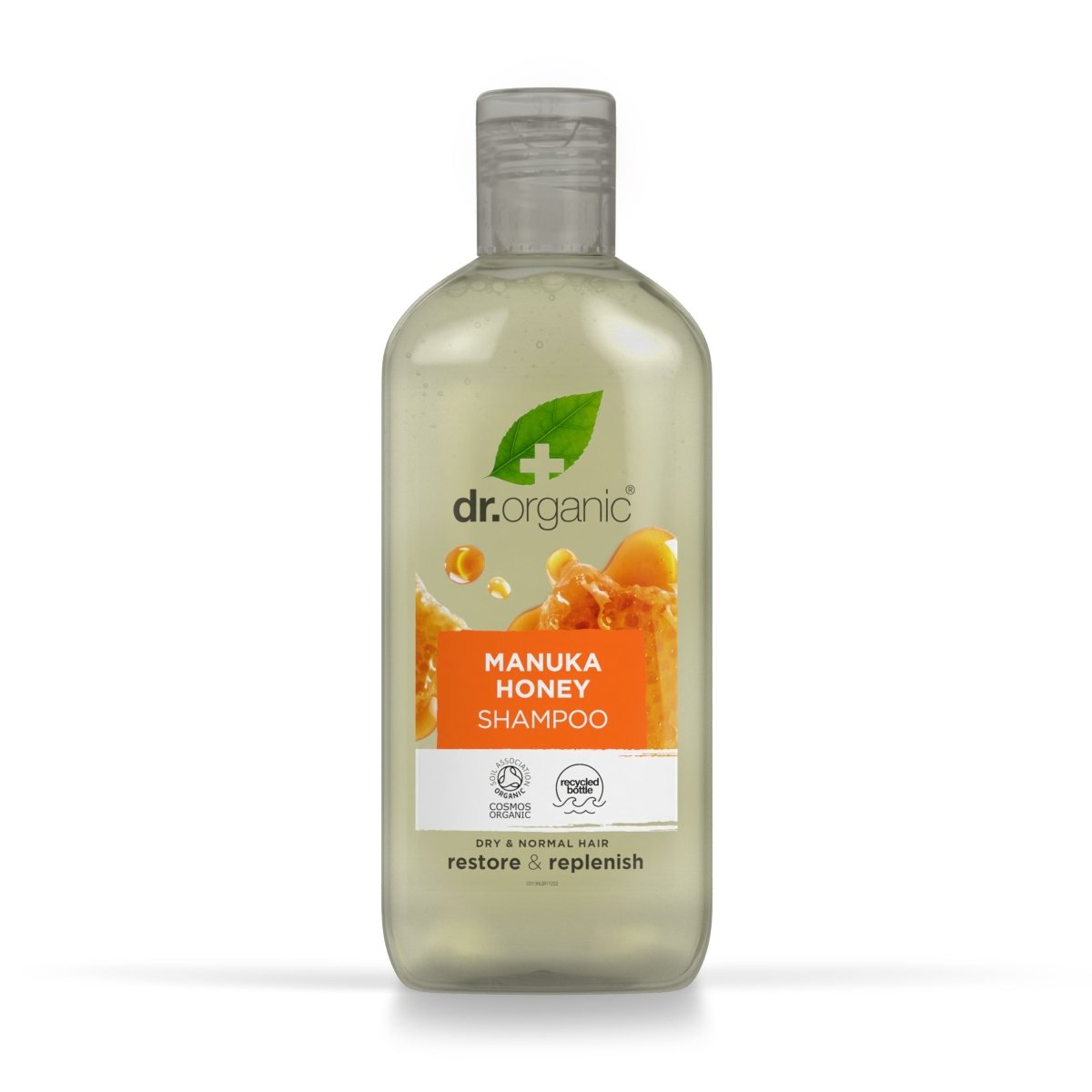 Champú de Miel de Manuka para cabello normal o seco 265ml - drorganic.es