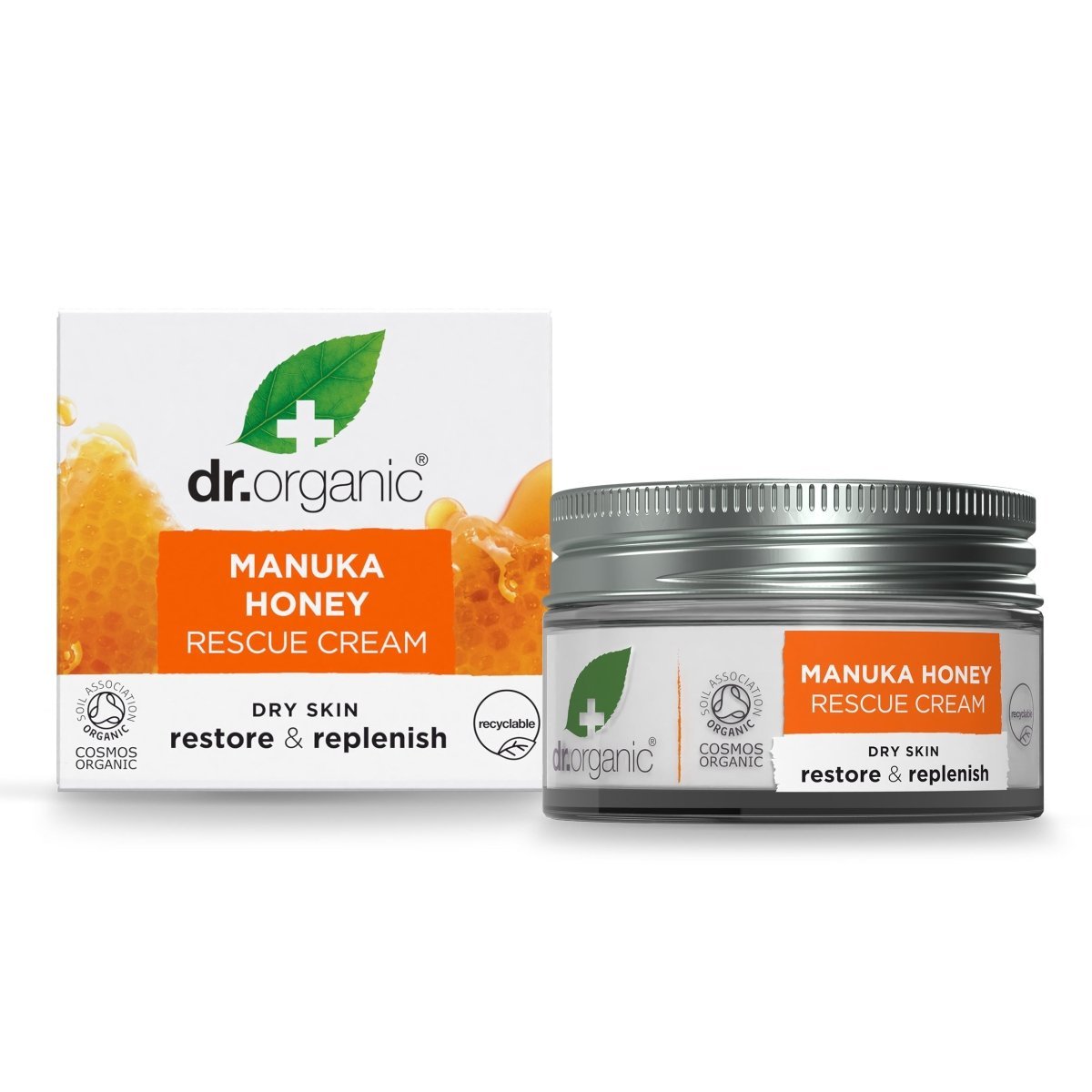 Crema de Miel de Manuka para piel seca 50ml - drorganic.es