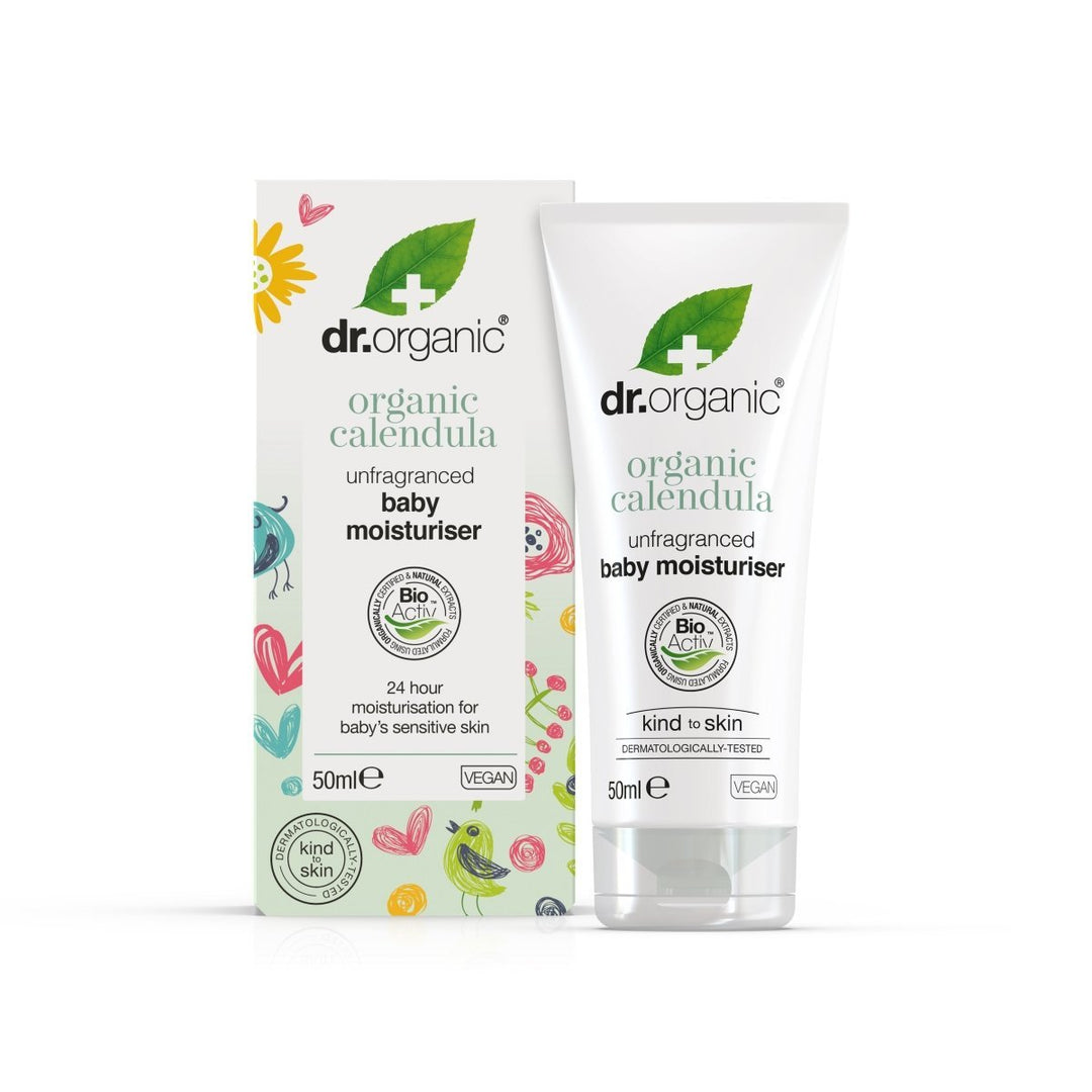 Crema hidratante de Caléndula para bebé 50ml - drorganic.es