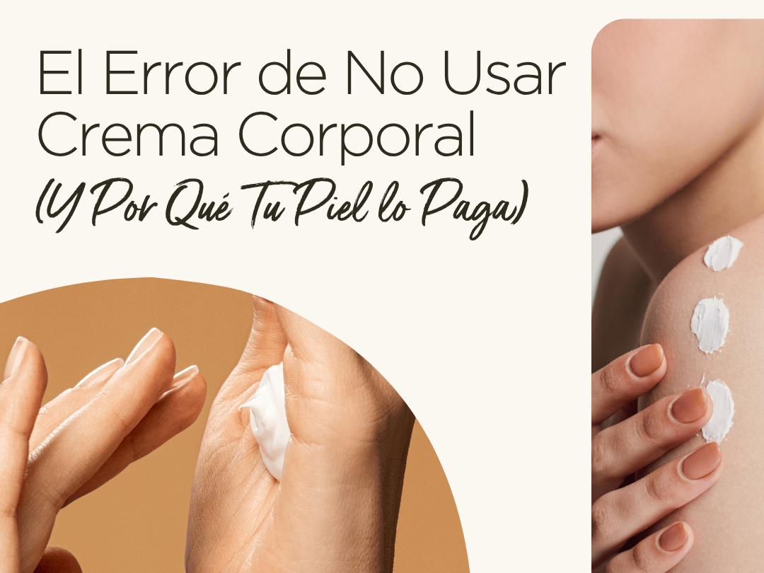 El Error de No Usar Crema Corporal (Y Por Qué Tu Piel lo Paga) - drorganic.es