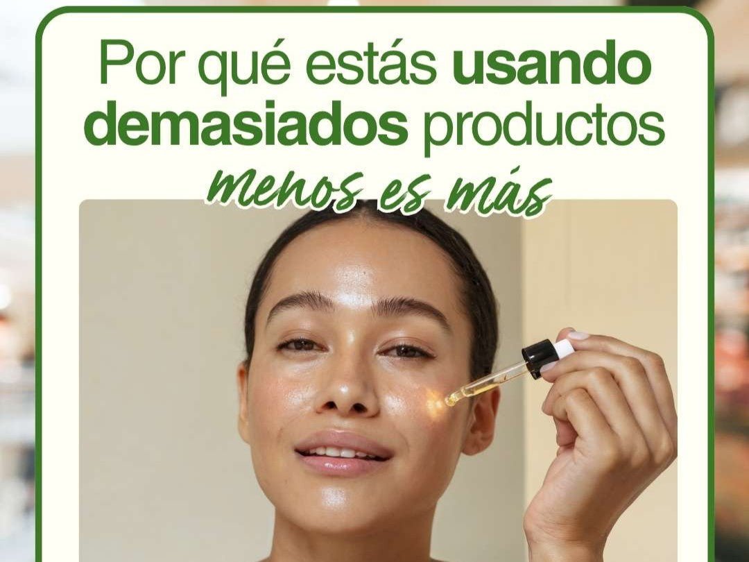 Menos Es Más: Por Qué Estás Usando Demasiados Productos - drorganic.es