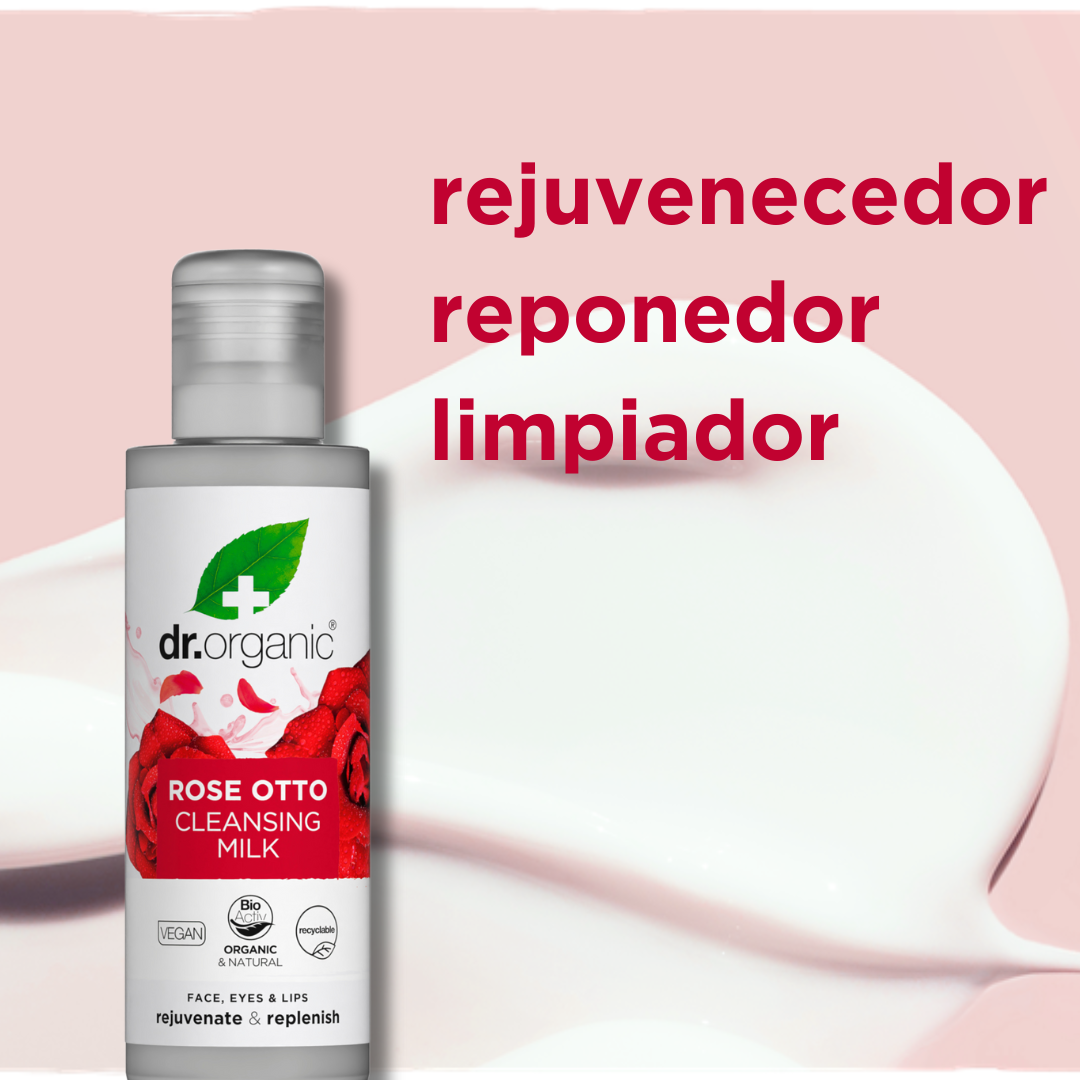 Leche Limpiadora Rosa Damascena para piel madura 150ml