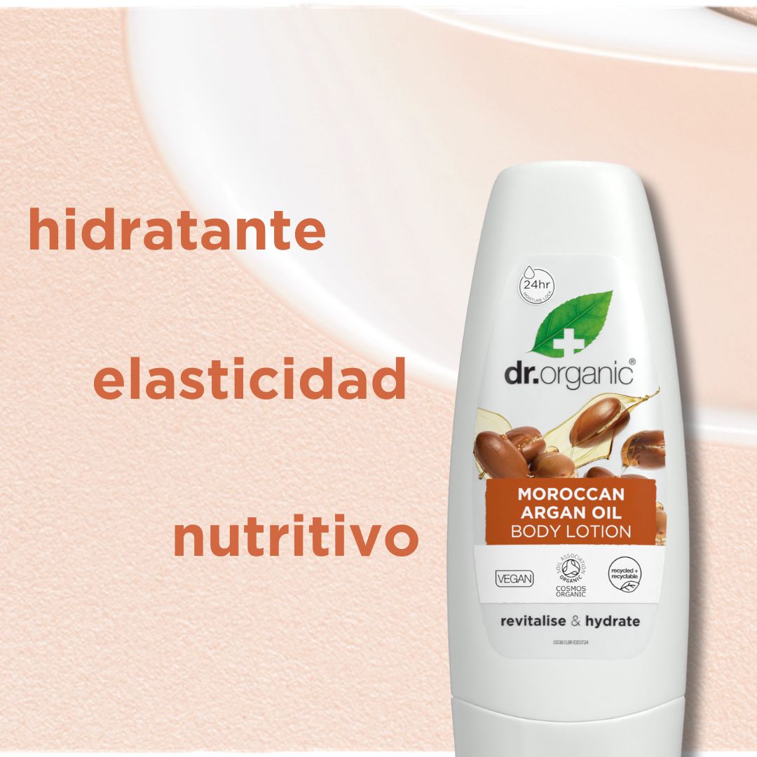 Loción corporal Aceite de Argán Marroquí para piel normal a seca 200ml