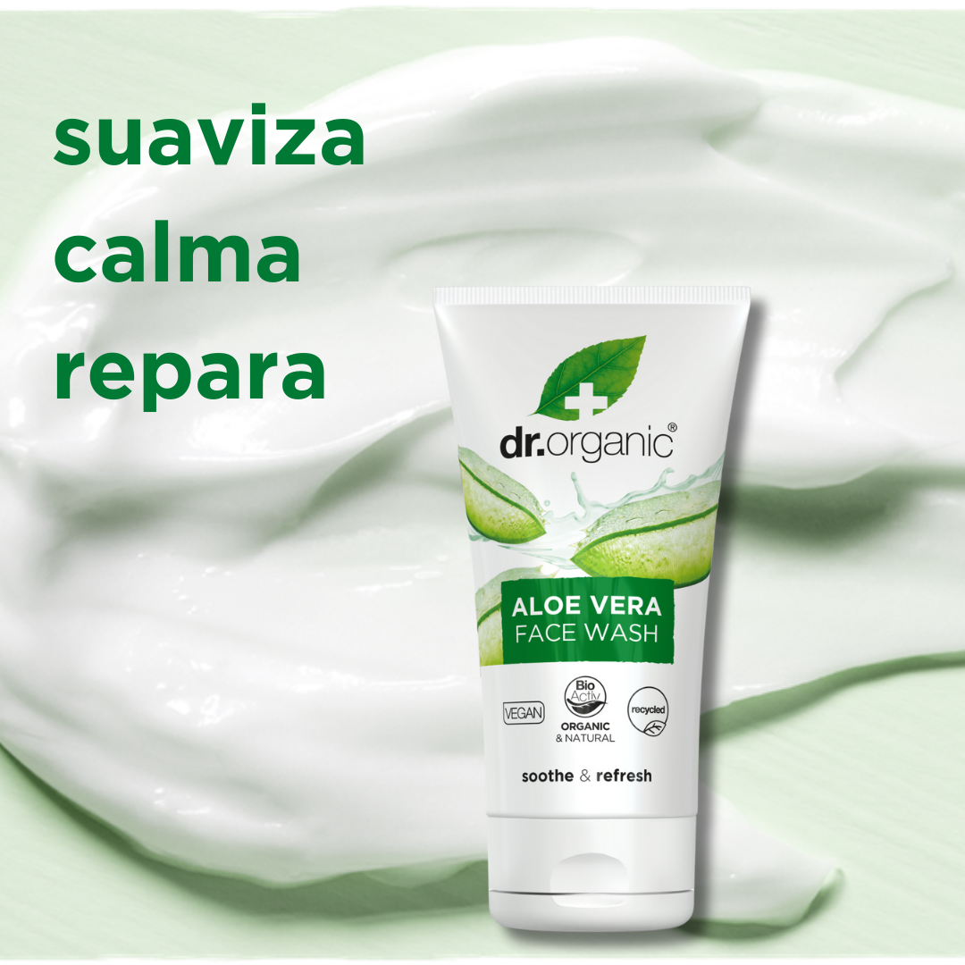 Limpiador facial cremoso Aloe Vera para todo tipo de piel 150ml