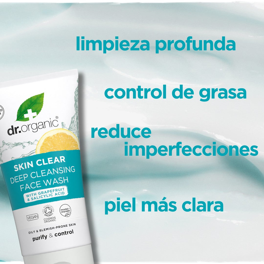 Limpiador facial Skin Clear para piel acneica o manchas 125ml