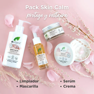 Pack Skin Calm "Liena Probioticos" (Crema Limpiadora, Mascarilla recuperadora, Sérum protector, Crema concentrada)