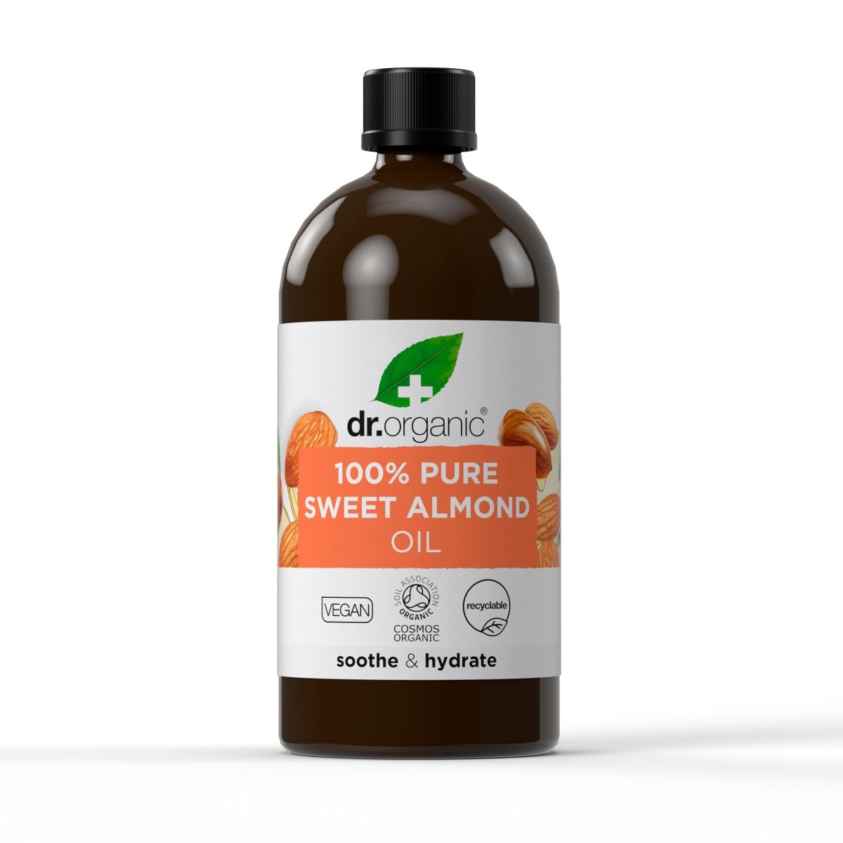 Aceite de Almendras dulces 100% puro 100ml - drorganic.es