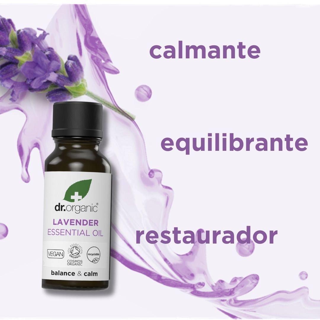 Aceite de lavanda 100% puro 10ml - drorganic.es