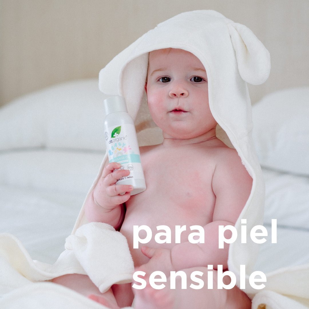 Aceite de masaje para bebés 150ml - drorganic.es