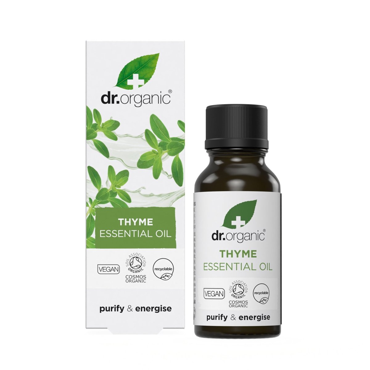 Aceite esencial de tomillo Thymol Bio y 100% puro - drorganic.es