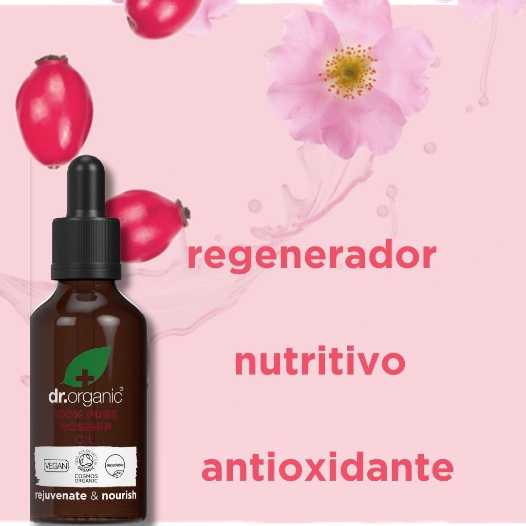 Aceite Rosa Mosqueta 100% puro - drorganic.es