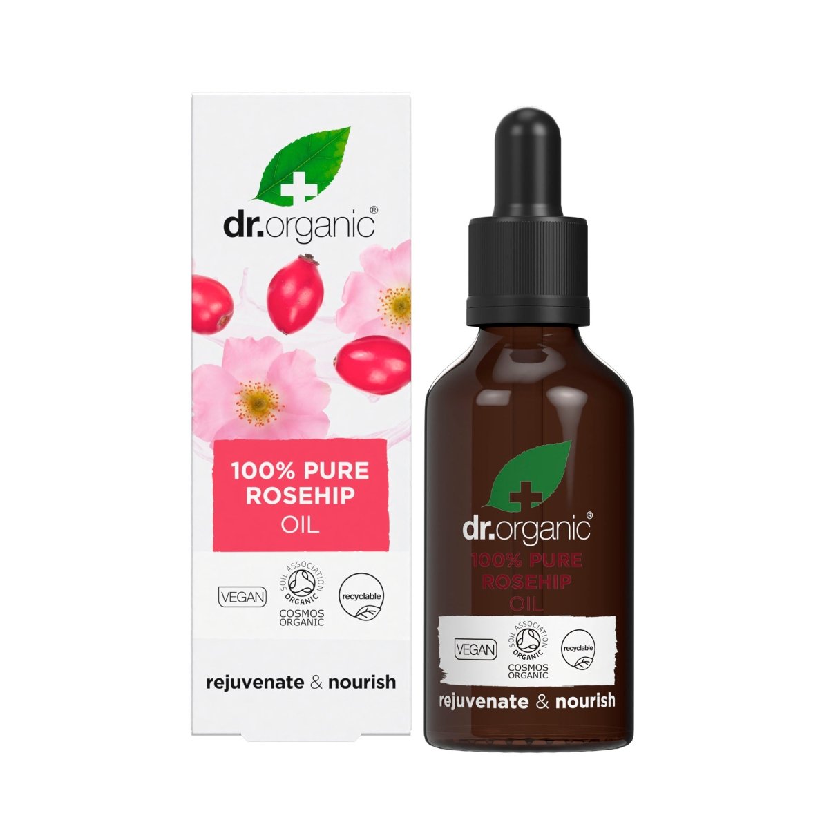 Aceite Rosa Mosqueta 100% puro - drorganic.es