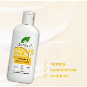 Acondicionador de Vitamina E 265ml (Cabello Frágil - Fino) - drorganic.es