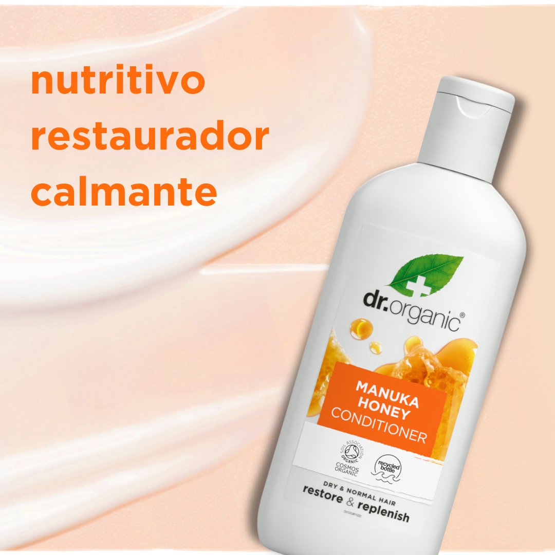 Acondiconador de Miel de Manuka 265ml (Cabello Normal - Seco) - drorganic.es