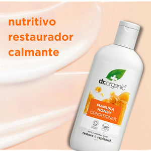 Acondiconador de Miel de Manuka para cabello normal a seco 265ml - drorganic.es