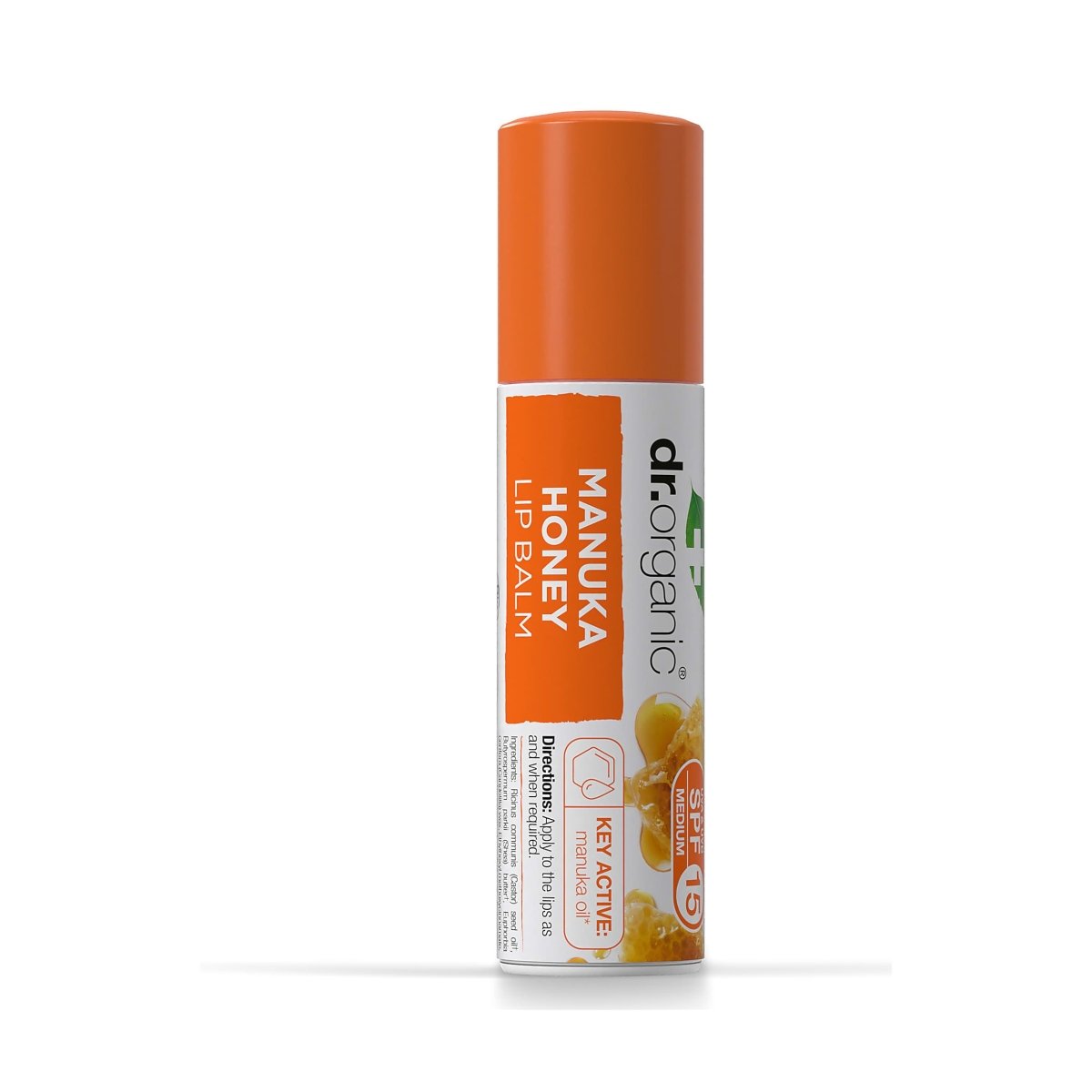 Bálsamo Labial Miel de Manuka SPF15 5,7 gr - drorganic.es