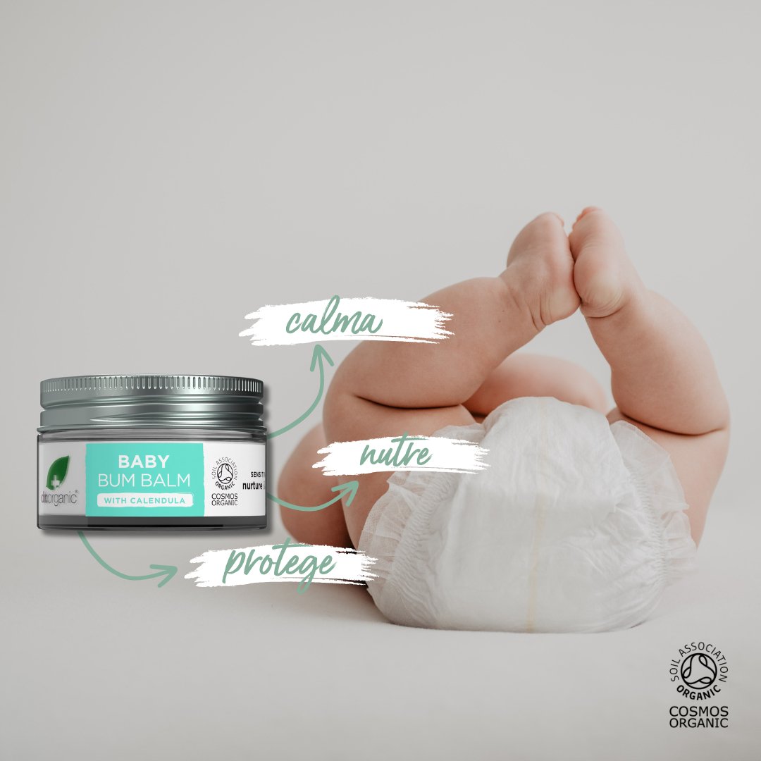 Bálsamo para el culito de bebé DR. Organic - Cuidado suave y natural para  la piel delicada de tu bebé. - drorganic.es