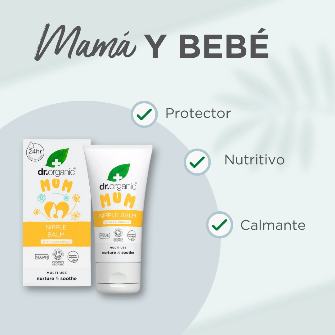 Bálsamo para pezones 30ml - drorganic.es