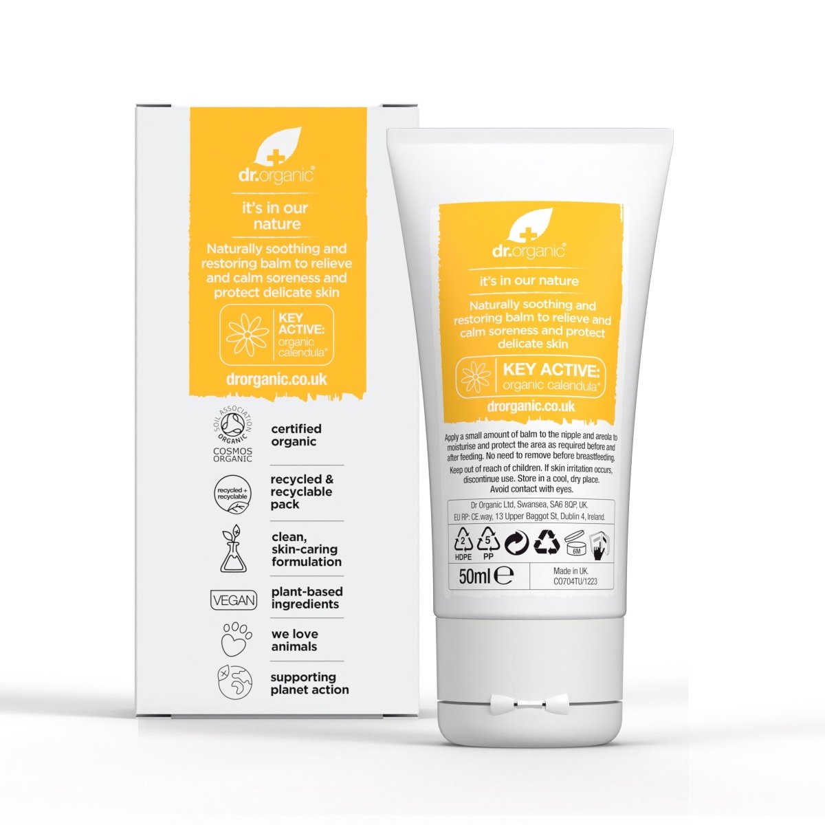 Bálsamo para pezones 30ml - drorganic.es