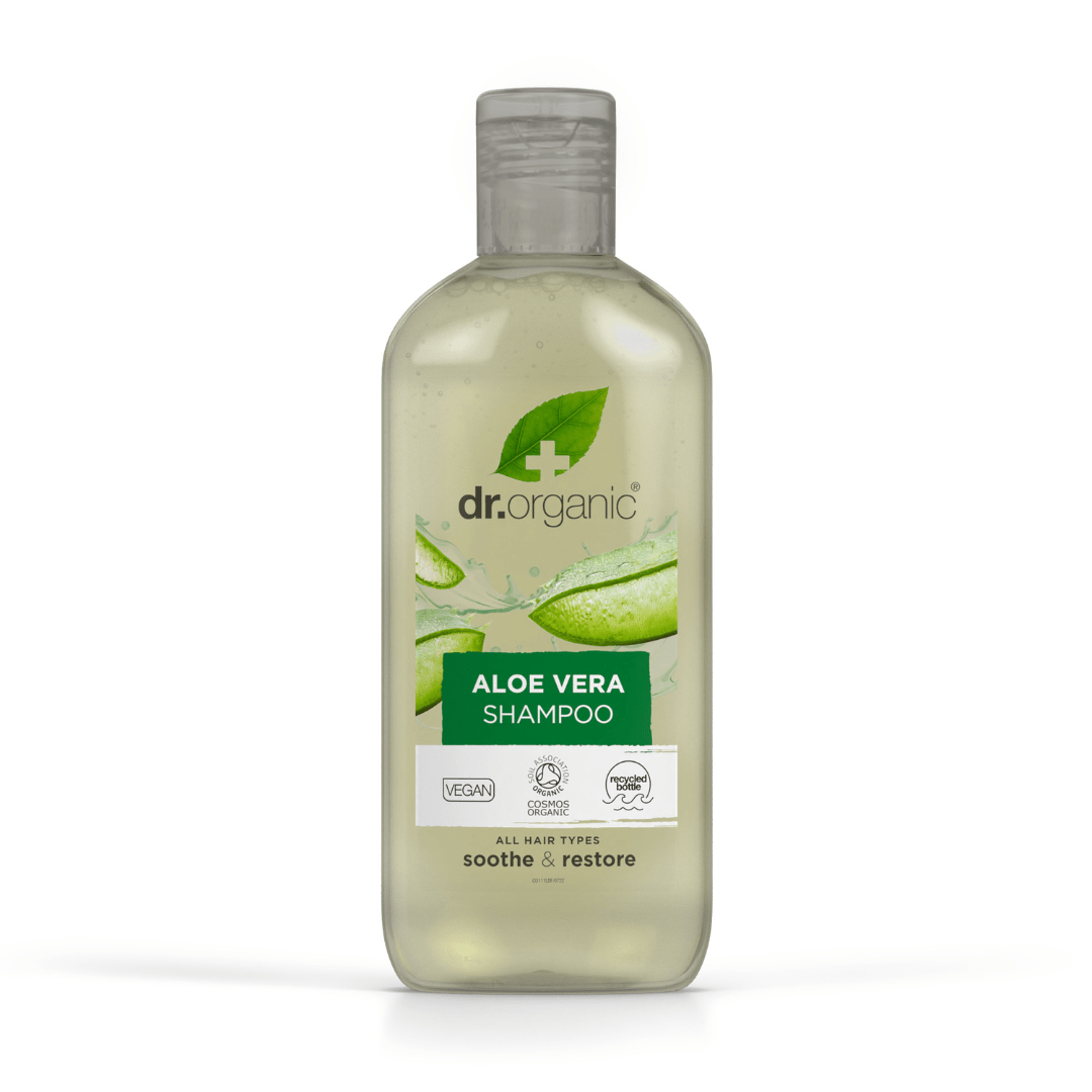 Champú de Aloe Vera para todo tipo de cabello 265ml - drorganic.es
