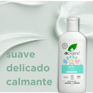 Champú y gel de baño Caléndula para bebé 250ml - drorganic.es