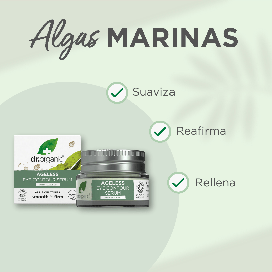 Contorno de ojos Algas Marinas siempre joven 15ml - drorganic.es