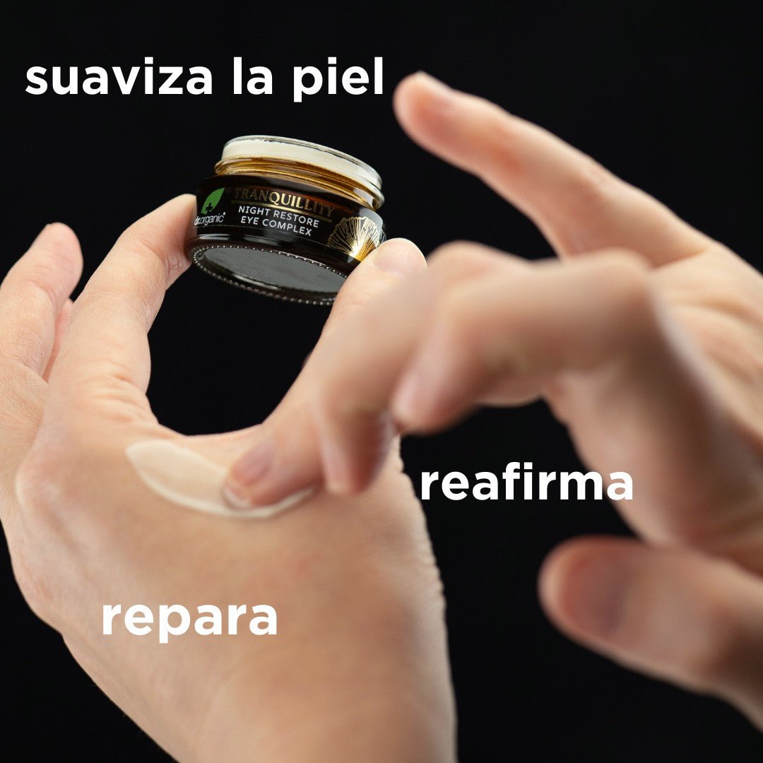 Contorno de ojos Evoke Tranquility - reparación y nutrición 10 ml - drorganic.es