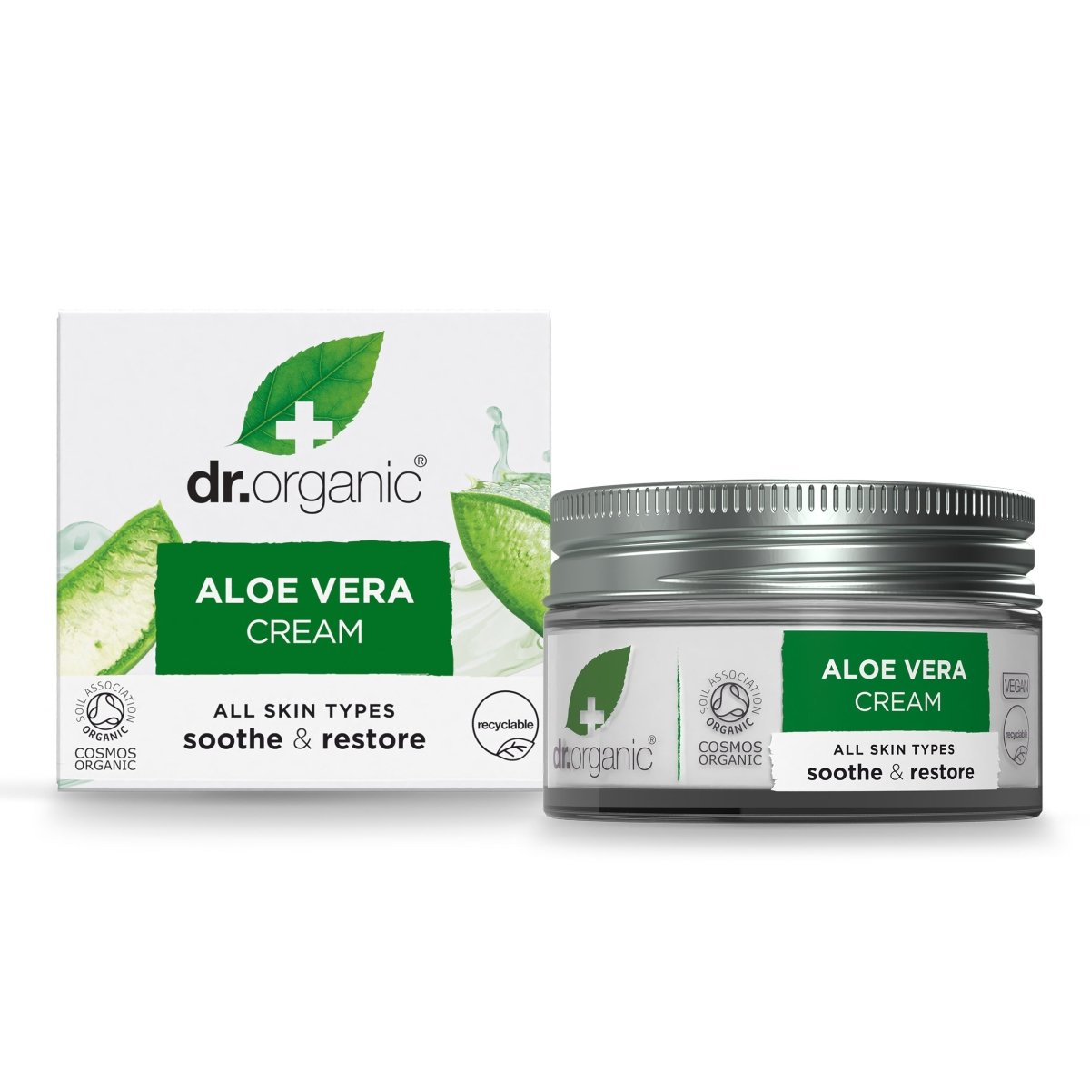 Crema Concentrada Aloe Vera para todo tipo de piel 50ml - drorganic.es