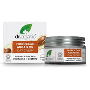 Crema de día Aceite de Argán Marroquí para piel normal a seca 50ml - drorganic.es