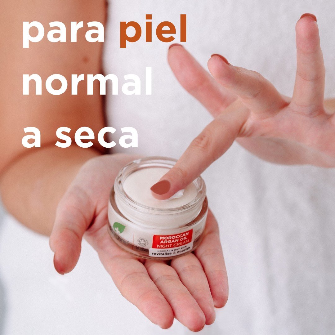 Crema de noche Aceite de Argán Marroquí para piel normal a seca 50ml - drorganic.es