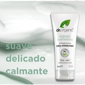 Crema hidratante de Caléndula para bebé 50ml - drorganic.es