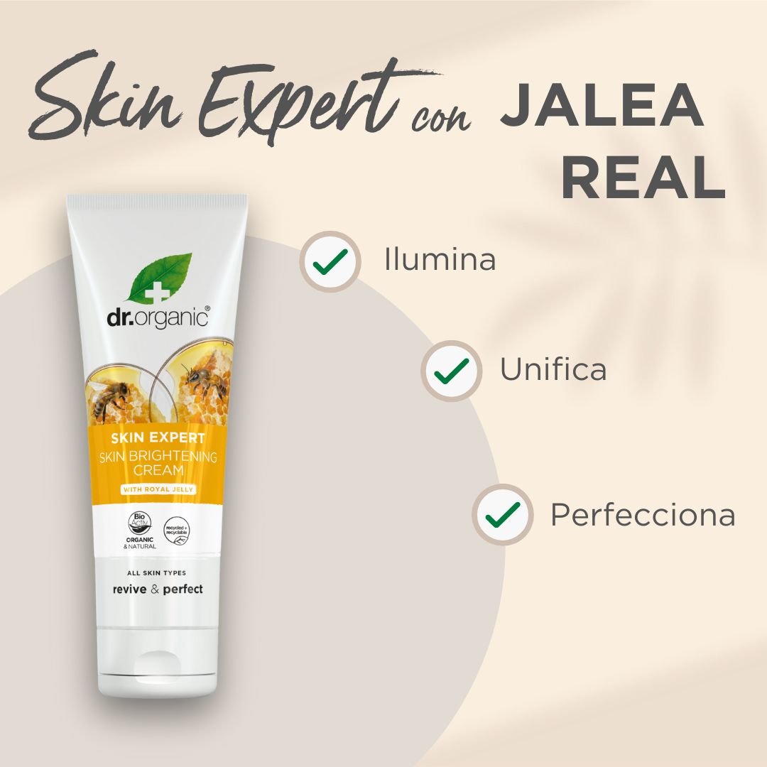 Crema ligera y luminosa Skin Expert con jalea real 125ml - drorganic.es