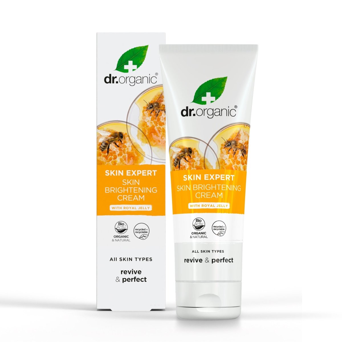 Crema ligera y luminosa Skin Expert con jalea real 125ml - drorganic.es