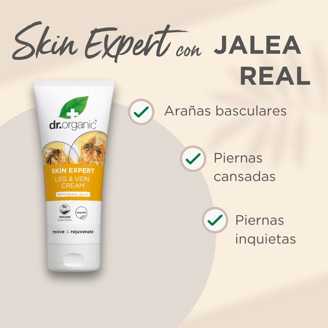 Crema piernas ligeras Skin Expert con Jalea Real 125ml - drorganic.es