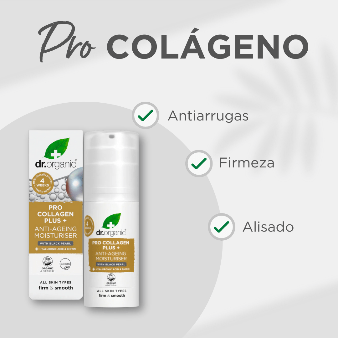 Crema Pro - Colágeno+ Perla Negra para todo tipo de piel 50ml - drorganic.es