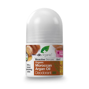 Desodorante Aceite de Argán Marroquí para piel normal a seca 50ml - drorganic.es