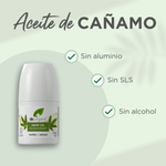 Desodorante Aceite de Cáñamo 50ml - drorganic.es